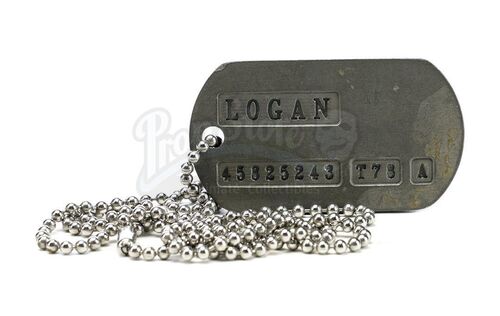 Lot # 433: X-MEN ORIGINS: WOLVERINE (2009) - Logan's (Hugh Jackman) Dog Tag