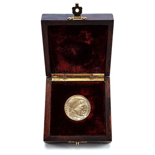 Lot # 437: X-MEN: FIRST CLASS (2011) - Magneto's (Michael Fassbender) Coin