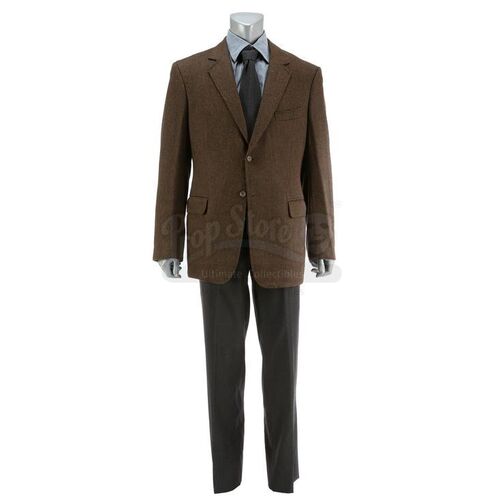 Lot # 476: ANGELS AND DEMONS (2009) - Robert Langdon's (Tom Hanks) Brown Suit