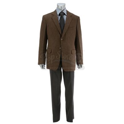 Lot # 476: ANGELS AND DEMONS (2009) - Robert Langdon's (Tom Hanks) Brown Suit