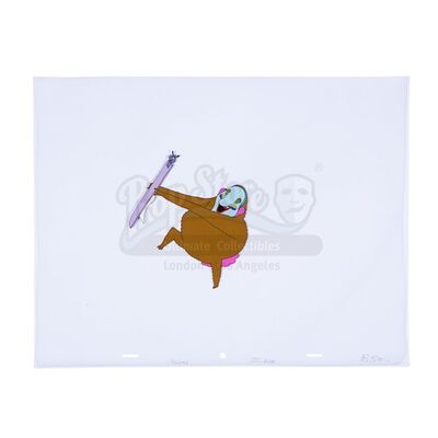 Lot # 523: THE BEATLES: YELLOW SUBMARINE (1968) - Jeremy Hillary Boob Hand-painted Animation Cel