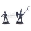 Lot # 545: BRAM STOKER'S DRACULA (1992) - Polearmsman and Spearman Theater Puppets