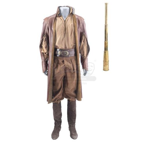 Lot # 569: THE CHRONICLES OF NARNIA: THE VOYAGE OF THE DAWN TREADER (2010) - Prince Caspian's (Ben Barnes) Shipboard Costume and Spyglass