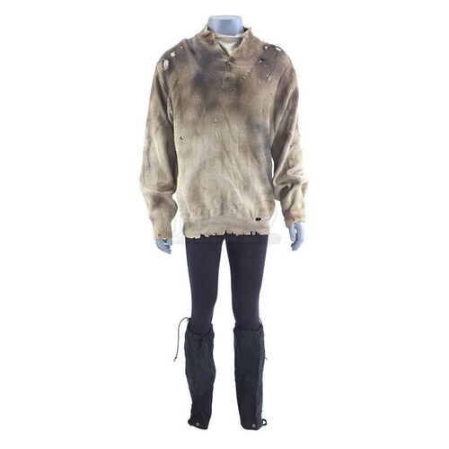 Lot # 572: CLIFFHANGER (1993) - Gabe Walker's (Sylvester Stallone) Distressed Costume