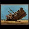 Lot # 578: CLOSE ENCOUNTERS OF THE THIRD KIND (1977) - Hand-Painted Ron Cobb Shipwreck Concept Illustration