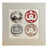 Lot # 585: CONAN THE BARBARIAN (1982) - Hand-Drawn Ron Cobb Snake Cult Shield Concept Illustrations