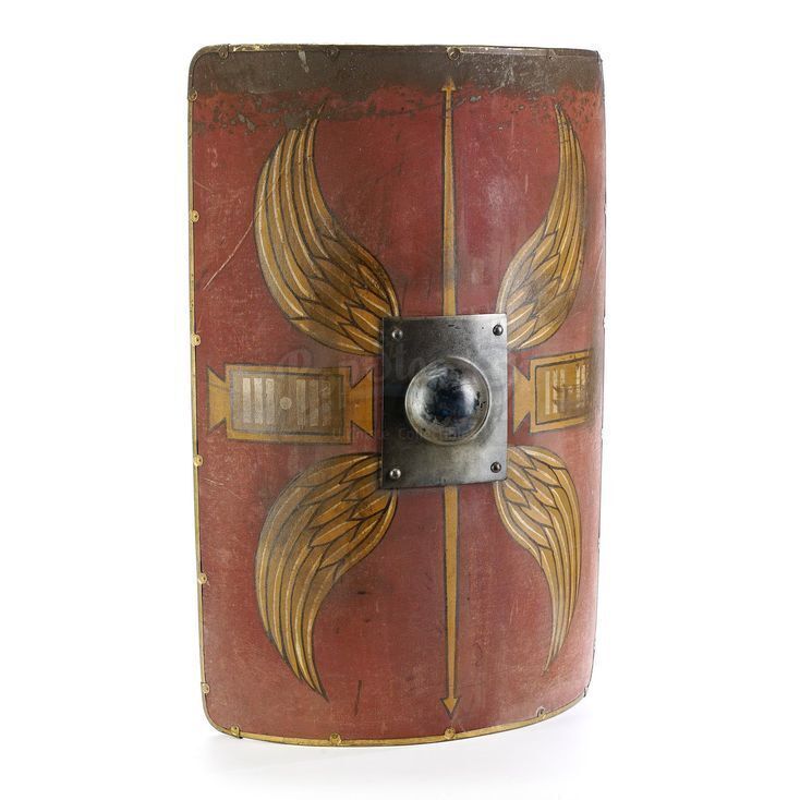 Lot # 700: GLADIATOR (2000) - Red Infantry Shield