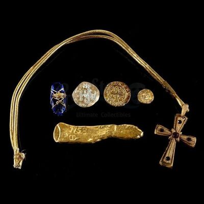 Lot # 711: THE GOONIES (1985) - Assorted Treasure Pieces