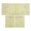 Lot # 712: THE GOONIES (1985) - Steven Spielberg's Personal Handwritten Dialogue Pages