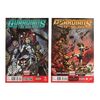 Lot # 720: GUARDIANS OF THE GALAXY (2014) - Pair of Cast-autographed Comics