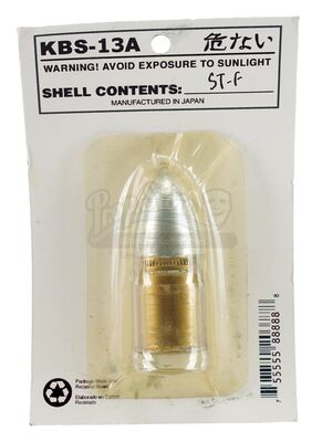 Lot # 730: HELLBOY (2004) - Hellboy's (Ron Perlman) Packaged Good Samaritan Bullet