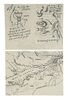 Lot # 780: INDIANA JONES & THE LAST CRUSADE (1989) - Two Production-Made "Maps" Grail Diary Pages