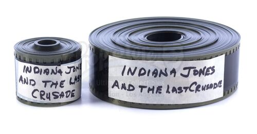 Lot # 781: INDIANA JONES & THE LAST CRUSADE (1989) - Two 35mm Trailer Reels