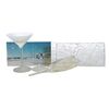 Lot # 795: JAMES BOND: DIE ANOTHER DAY (2002) - Martini Glass, Champagne Glass, Pamphlet, Room Key, and Room Sign