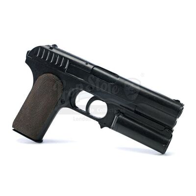Lot # 815: KINGSMAN: THE SECRET SERVICE (2014) - Harry Hart's (Colin Firth) Stunt Pistol
