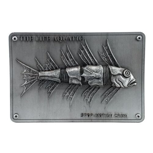 Lot # 826: THE LIFE AQUATIC WITH STEVE ZISSOU (2004) - Autographed Stop-Motion Crew Gift