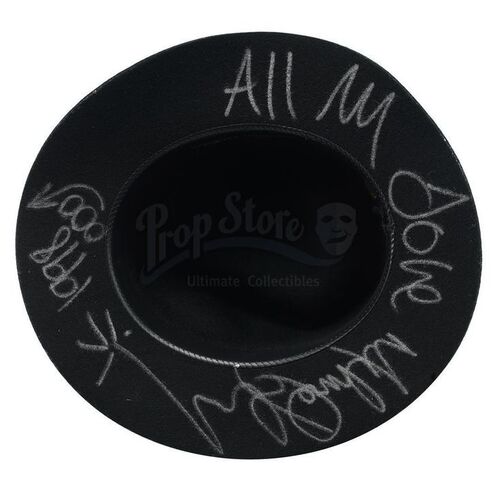 Lot # 881: MICHAEL JACKSON - Michael Jackson-Autographed Fedora