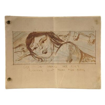 Lot # 905: MUTINY ON THE BOUNTY (1962) - 34 Hand-Drawn Storyboards