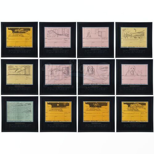 Lot # 970: POLTERGEIST (1982) - Original Production Framed Storyboards