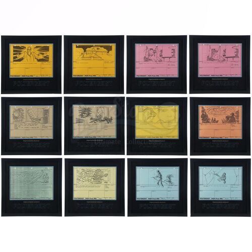 Lot # 971: POLTERGEIST (1982) - Original Production Framed Storyboards