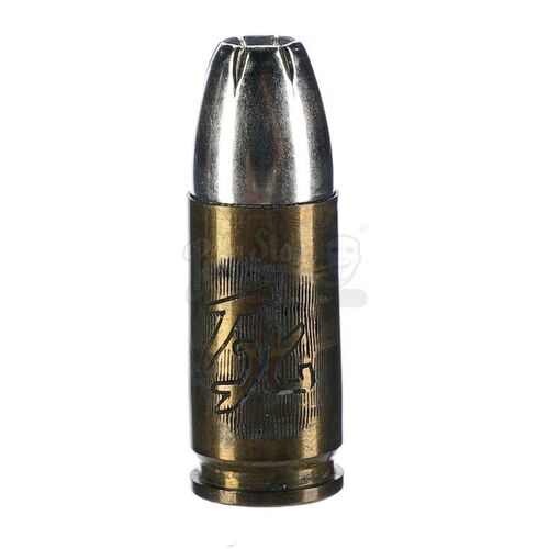 Lot # 980: THE REPLACEMENT KILLERS (1998) - John Lee's (Chow Yun-Fat) Engraved Bullet