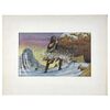 Lot # 1002: RON COBB ARTWORK - Hand-Painted Ron Cobb Snow Battle Illustration