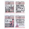 Lot # 1044: SPIDER-MAN 2 (2004) - "Crime Up" Daily Bugle Newspaper with Three Additional Covers