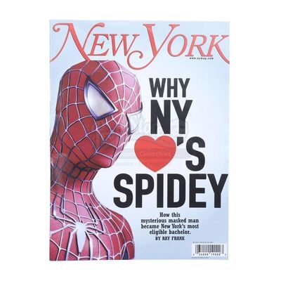 Lot # 1047: SPIDER-MAN 3 (2007) - "Why NY Loves Spidey" New York Magazine