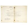 Lot # 1052: STAR TREK (T.V. SERIES, 1966-1969) - Revised "Questor" and Final Draft "Arena" Scripts