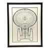 Lot # 1068: STAR TREK: THE NEXT GENERATION (T.V. SERIES, 1987 - 1994) - Enterprise NCC-1701-D Technical Manual Artwork