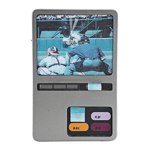 Lot # 1075: STAR TREK: DEEP SPACE NINE (T.V. SERIES, 1993 - 1999) - PADD with Baseball Imagery