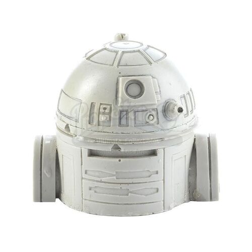 Lot # 1202: STAR WARS - EP VI - RETURN OF THE JEDI (1983) - R2-D2 Model Miniature Casting For 5' X-Wing