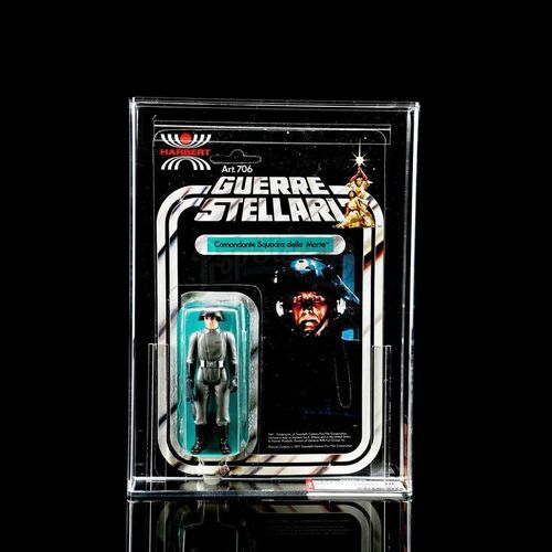 Lot # 1219: STAR WARS - EP IV - A NEW HOPE (1977) - Harbert Death Squad Commander SW12 AFA 70