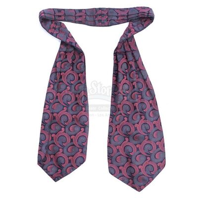Lot # 1269: SUPERMAN IV: THE QUEST FOR PEACE (1987) - Lex Luthor's (Gene Hackman) Cravat