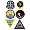 Lot # 1298: TOP GUN (1986) - Flight Suit Patch Set