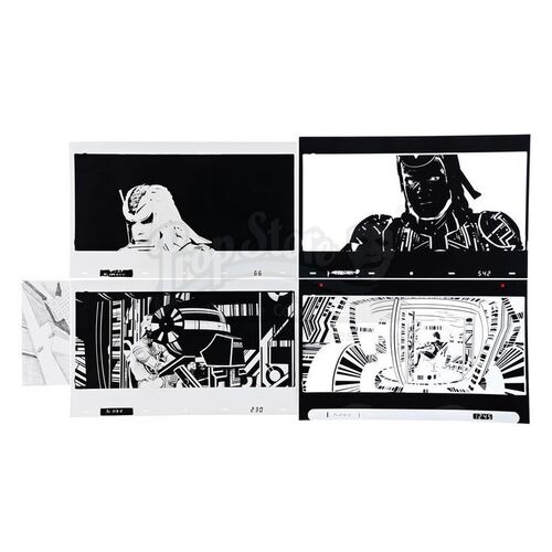 Lot # 1308: TRON (1982) - Kodaliths and Negatives with Storyboard