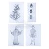 Lot # 1322: TROY (2004) - Set of Four Hand-Drawn Mariano Diaz Costume Sketches