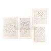 Lot # 1336: WARCRAFT (2016) - Set of Four Orc Papers