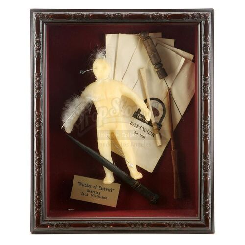 Lot # 1352: THE WITCHES OF EASTWICK (1987) - Shadow Box of Props