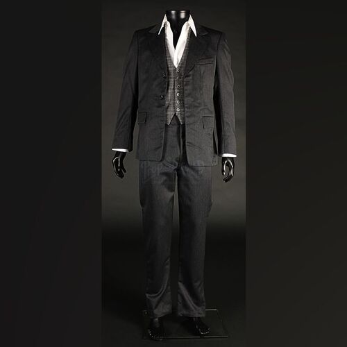Alexander Grayson (Jonathan Rhys Meyers) Grey Suit with Tartan Waistcoat