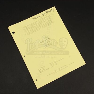 ORPHAN BLACK - Maria Doyle Kennedy's Autographed Production-Used Script - Episode 3.06 'Certain Agony of the Battlefield'