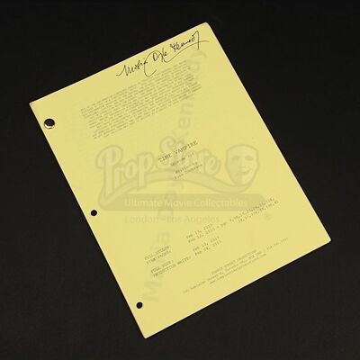 ORPHAN BLACK - Maria Doyle Kennedy's Autographed Production-Used Script - Episode 3.09 'Insolvent Phantom of Tomorrow'