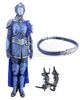 Lot # 3: Blue Crane Corps Captain Gold Detailed Armor