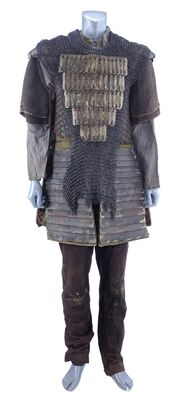 Lot # 60: Tovar's (Pedro Pascal) First Confrontation Cuirass, Shirt, and Pant