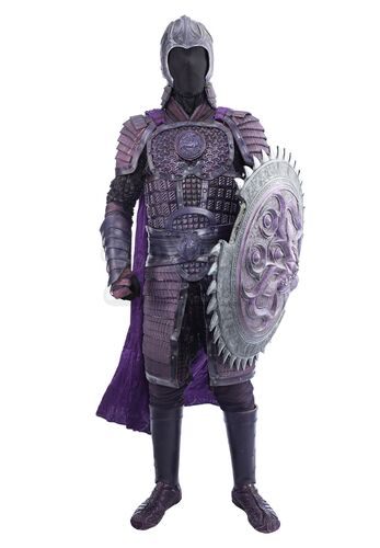 Lot # 73: Purple Deer Corps Soldier Armor with Shield