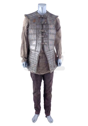 Lot # 126: William's Arrival Costume Cuirass, Shirt, and Pant