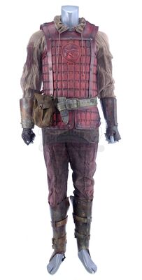 Lot # 156: William's Final Confrontation Stunt Armor Costume and Accessories