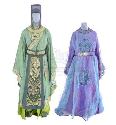 Lot # 160: Emperor Advisor and Palace Lady Ensembles