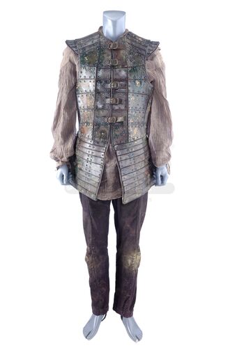 Lot # 187: William's Arrival Costume Cuirass, Shirt, and Pant
