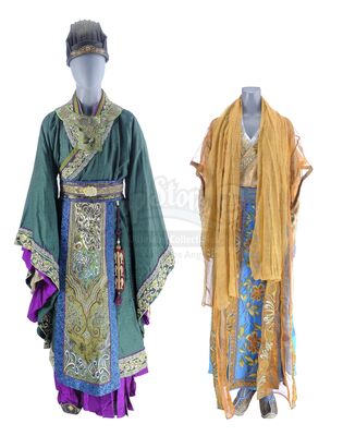 Lot # 190: Emperor Advisor and Palace Lady Ensembles